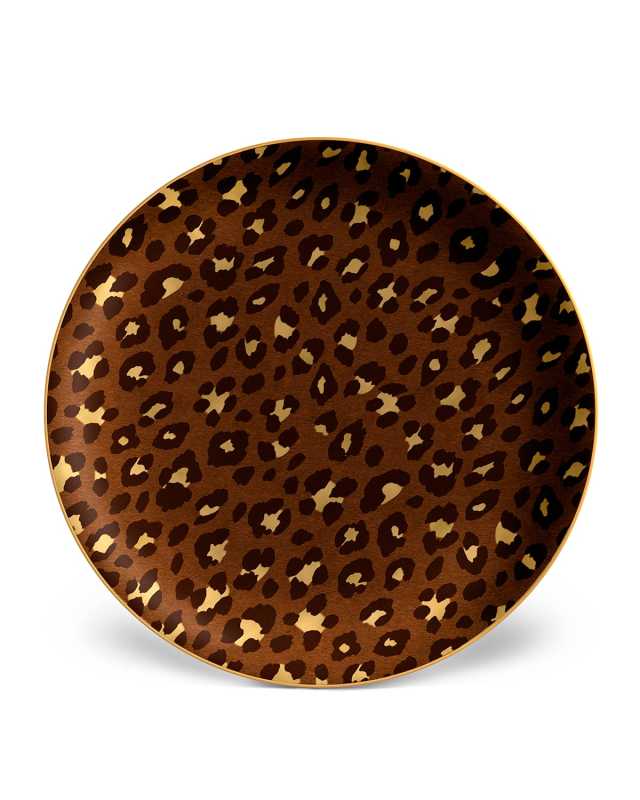 Leopard Charger/Cake Plate